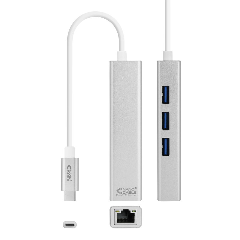 Nanocable 10.03.0404 scheda di rete e adattatore Ethernet 1000 Mbit/s Nanocable 10.03.0404 scheda di rete e adattatore Ethernet 1000 Mbit/s