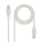 Nanocable 10.01.0303 USB cable USB 2.0 78.7" (2 m) USB A Beige Nanocable 10.01.0303 USB cable USB 2.0 78.7" (2 m) USB A Beige