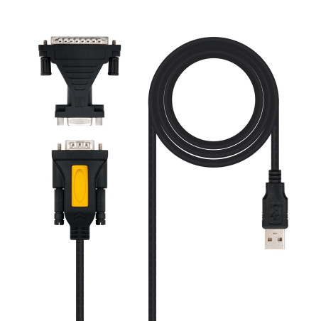 Nanocable 10.03.0002 parallel cable Black 70.9" (1.8 m)