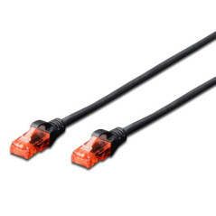 Ewent IM1026 networking cable Black 196.9" (5 m) Cat6 U UTP (UTP)