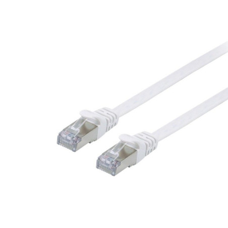 Equip 607612 cavo di rete Bianco 3 m Cat6a U/FTP (STP)