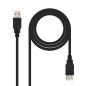 Nanocable 10.01.0204-BK USB cable USB 2.0 118.1" (3 m) USB A Black