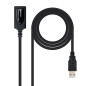 Nanocable 10.01.0211 cavo USB USB 2.0 5 m USB A Nero Nanocable 10.01.0211 cavo USB USB 2.0 5 m USB A Nero