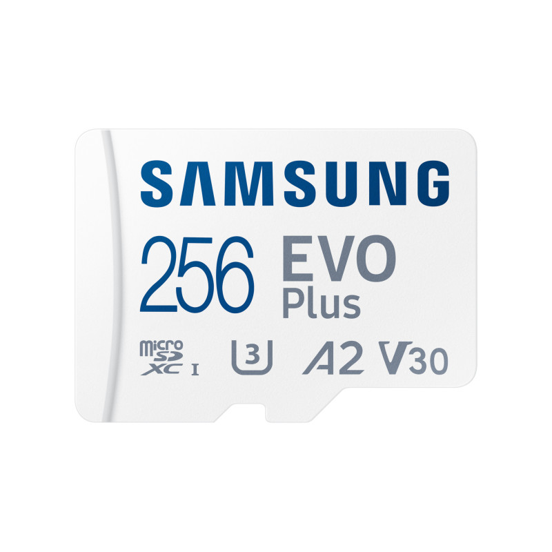 Tarjeta micro sd samsung microsdhc evo plus new 256gb clase 10