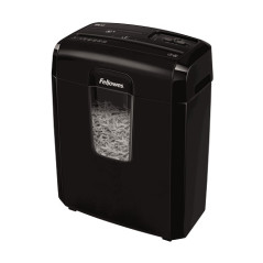 Fellowes 8Cd paper shredder Cross shredding 8.66" (22 cm) Black