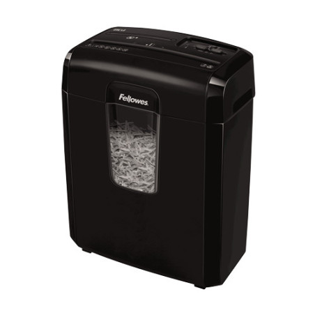 Fellowes 8Cd paper shredder Cross shredding 8.66" (22 cm) Black