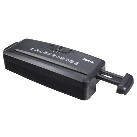 Hama Mini S6 paper shredder Strip shredding 72 dB 8.54" (21.7 cm) Black