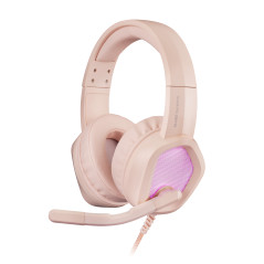 Mars Gaming MH320 Headset Wired Head-band USB Type-A Pink