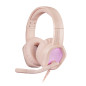 Mars Gaming MH320 Auricolare Cablato A Padiglione USB tipo A Rosa