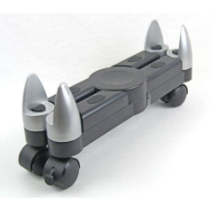 Fellowes 8039001 CPU holder PC Black, Silver