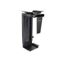 TooQ TQMUD01 CPU holder Desk-mounted CPU holder Black