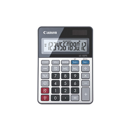Canon LS-122TS calculator Desktop Display Gray