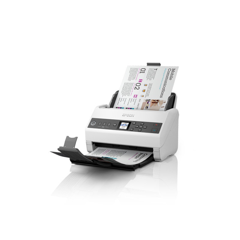 Epson DS-730N Sheet-fed scanner 600 x 600 DPI A4 Black, Gray Epson DS-730N Sheet-fed scanner 600 x 600 DPI A4 Black, Gray