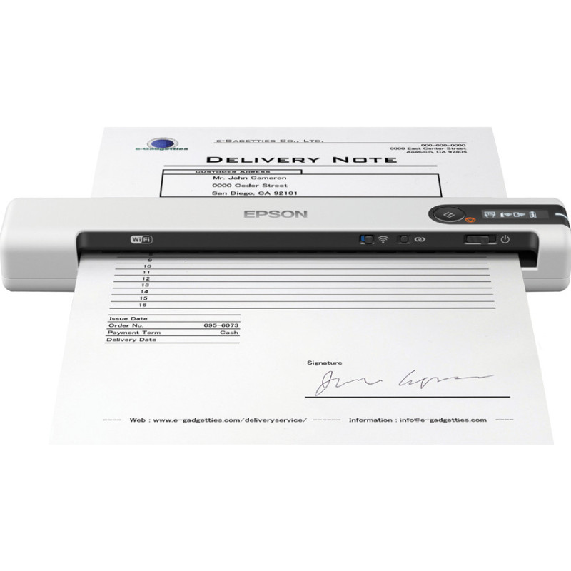 Epson WorkForce DS-80W Handheld scanner 600 x 600 DPI A4 White Epson WorkForce DS-80W Handheld scanner 600 x 600 DPI A4 White