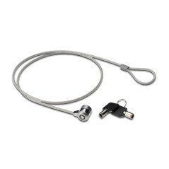 Ewent EW1242 cable lock Black, Stainless steel 59.1" (1.5 m)