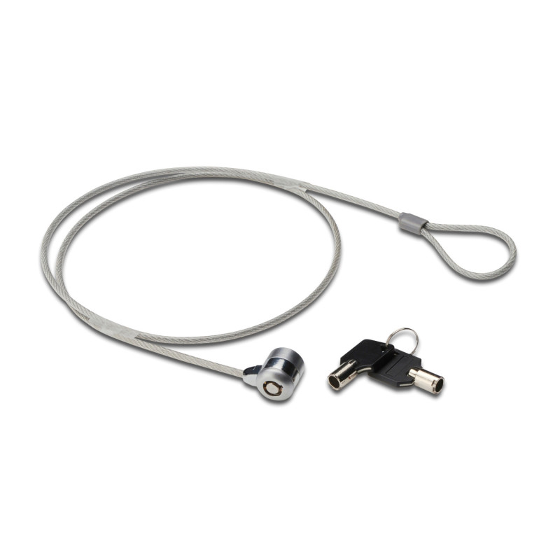 Ewent EW1242 cavo di sicurezza Nero, Acciaio inox 1,5 m Ewent EW1242 cavo di sicurezza Nero, Acciaio inox 1,5 m