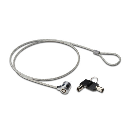 Ewent EW1242 cable lock Black, Stainless steel 59.1" (1.5 m)