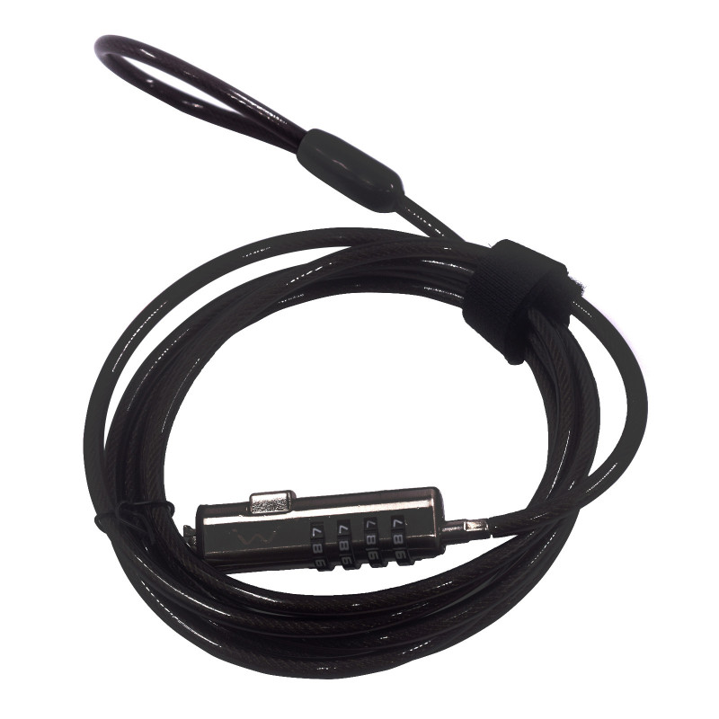 Ewent EW1238 cavo di sicurezza Nero 1,8 m