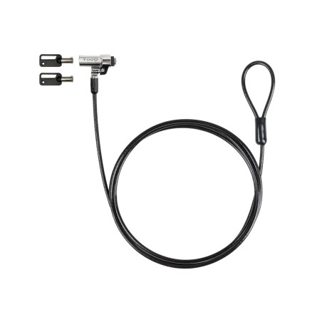 TooQ TQCLKC0045-G cable lock Gray 59.1" (1.5 m)