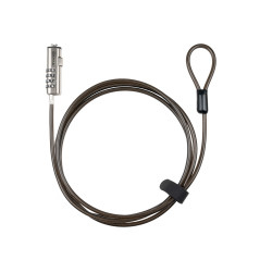 TooQ TQCLKC0035-G cable lock Gray 59.1" (1.5 m)