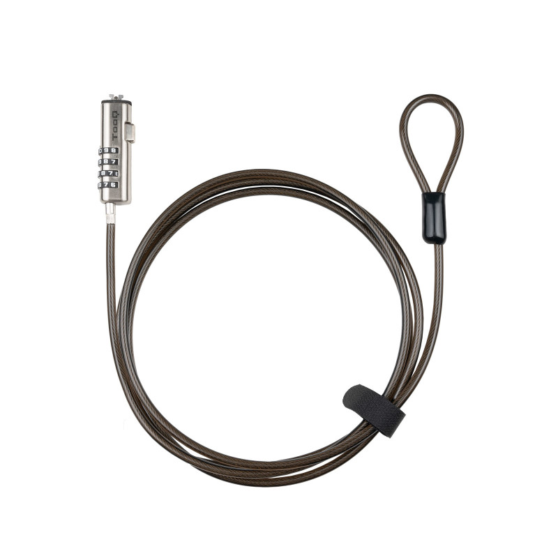 TooQ TQCLKC0035-G cable lock Gray 59.1" (1.5 m) TooQ TQCLKC0035-G cable lock Gray 59.1" (1.5 m)