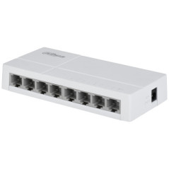 Dahua Technology PoE DH-SF1008L network switch Unmanaged Fast Ethernet (10 100) Power over Ethernet (PoE) Desktop Light grey