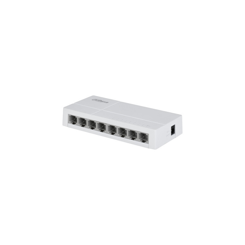 Dahua Technology PoE DH-SF1008L switch di rete Non gestito Fast Ethernet (10/100) Supporto Power over Ethernet (PoE) Desktop Dahua Technology PoE DH-SF1008L switch di rete Non gestito Fast Ethernet (10/100) Supporto Power over Ethernet (PoE) Desktop
