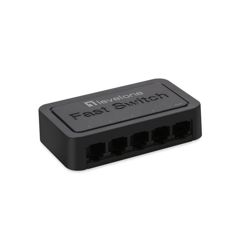 LevelOne FEU-0512 network switch Unmanaged Fast Ethernet (10/100) Black LevelOne FEU-0512 network switch Unmanaged Fast Ethernet (10/100) Black