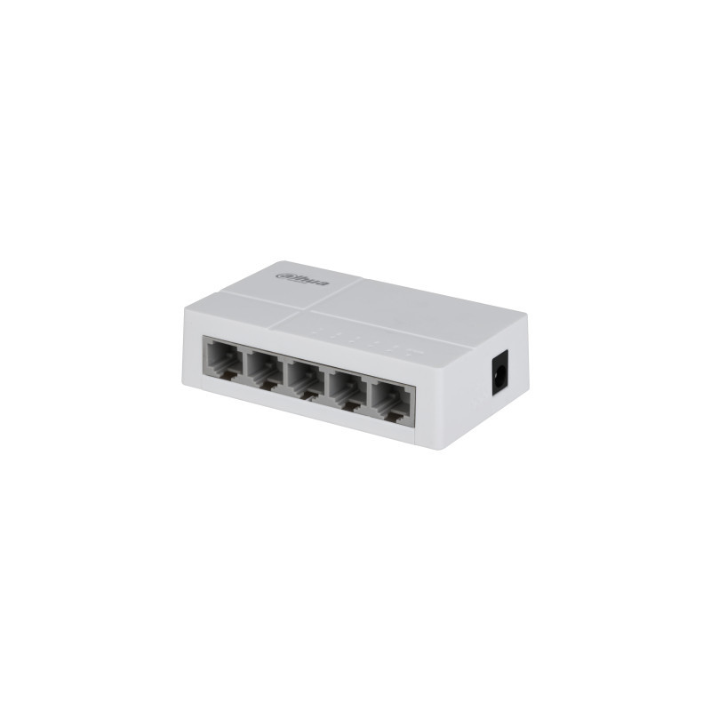 Dahua Technology PoE DH-SF1005L switch di rete Non gestito Fast Ethernet (10/100) Supporto Power over Ethernet (PoE) Desktop Dahua Technology PoE DH-SF1005L switch di rete Non gestito Fast Ethernet (10/100) Supporto Power over Ethernet (PoE) Desktop