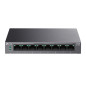 TP-Link LiteWave LS108GP switch di rete Non gestito Gigabit Ethernet (10/100/1000) Supporto Power over Ethernet (PoE) Nero TP-Link LiteWave LS108GP switch di rete Non gestito Gigabit Ethernet (10/100/1000) Supporto Power over Ethernet (PoE) Nero