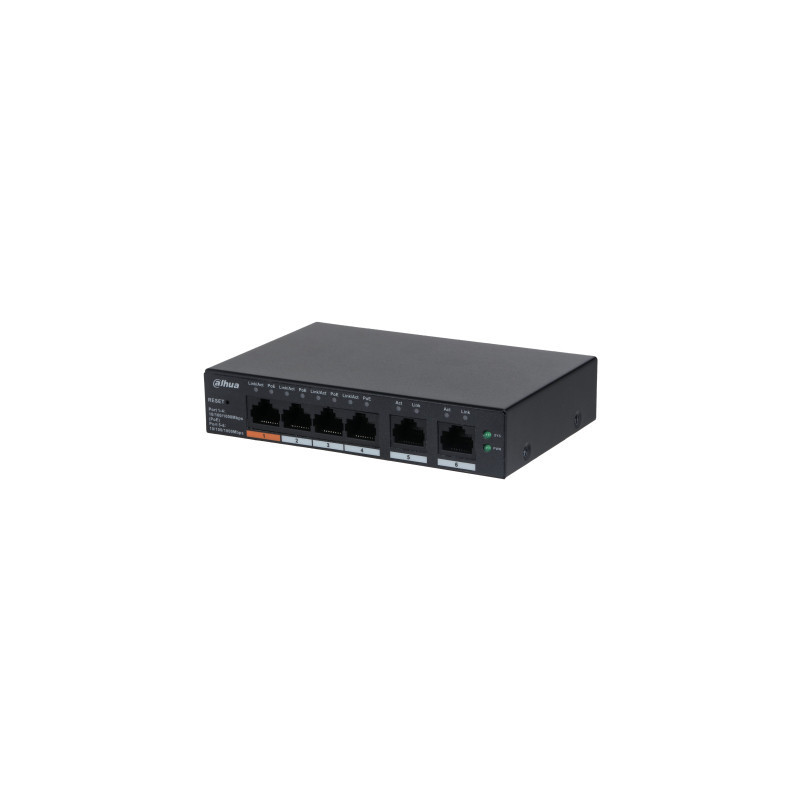 Dahua Technology DH-CS4006-4GT-60 network switch Managed L2 Gigabit Ethernet (10/100/1000) Power over Ethernet (PoE) Black Dahua Technology DH-CS4006-4GT-60 network switch Managed L2 Gigabit Ethernet (10/100/1000) Power over Ethernet (PoE) Black