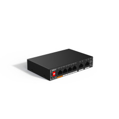 Dahua Technology PoE SG1006P Non gestito Gigabit Ethernet (10 100 1000) Supporto Power over Ethernet (PoE) Nero