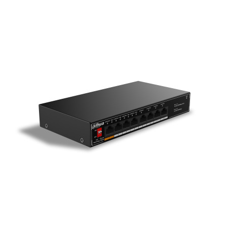 Dahua Technology PoE SG1008LP Unmanaged Gigabit Ethernet (10/100/1000) Power over Ethernet (PoE) Black