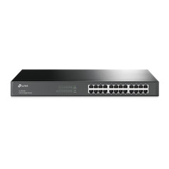 TP-Link TL-SG1024 Unmanaged Gigabit Ethernet (10 100 1000) 1U Black