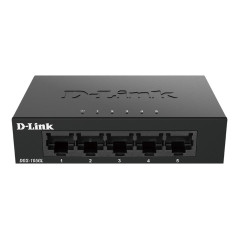 D-Link DGS-105GL E network switch Unmanaged Gigabit Ethernet (10 100 1000) Black