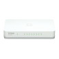 D-Link GO-SW-8G/E network switch Unmanaged Gigabit Ethernet (10/100/1000) White