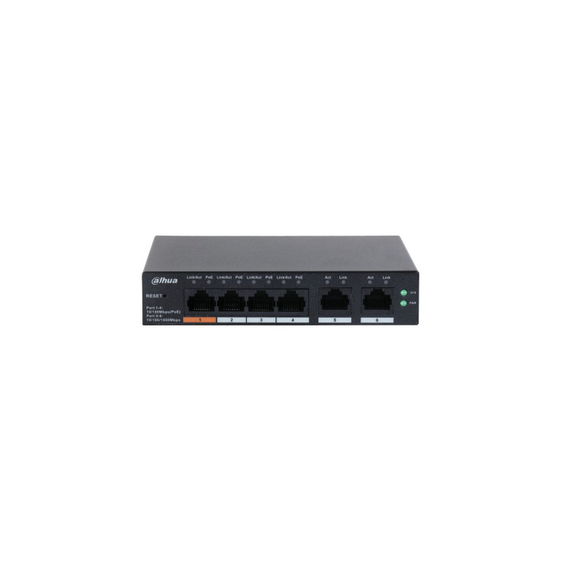 Dahua Technology DH-CS4226-24ET-375 Managed L2 Gigabit Ethernet (10/100/1000) Power over Ethernet (PoE) Black