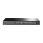 TP-Link T1500-28PCT switch di rete Gestito L2 Fast Ethernet (10/100) Supporto Power over Ethernet (PoE) 1U Nero TP-Link T1500-28PCT switch di rete Gestito L2 Fast Ethernet (10/100) Supporto Power over Ethernet (PoE) 1U Nero