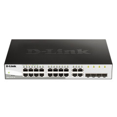 D-Link DGS-1210-16 network switch Managed L2 Gigabit Ethernet (10 100 1000) 1U Black
