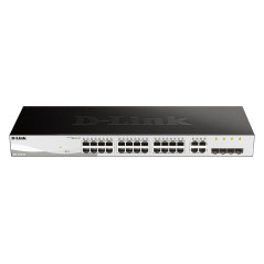 D-Link DGS-1210-28 network switch Managed L2 Gigabit Ethernet (10 100 1000) 1U Black