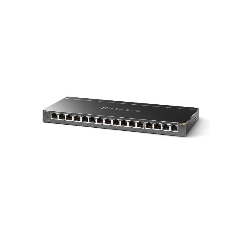 TP-Link TL-SG116E Unmanaged L2 Gigabit Ethernet (10/100/1000) Black TP-Link TL-SG116E Unmanaged L2 Gigabit Ethernet (10/100/1000) Black