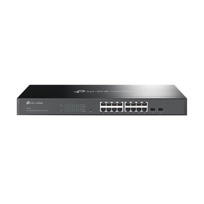 TP-Link Omada SG2218 network switch Managed L2/L2+ Gigabit Ethernet (10/100/1000) 1U Black TP-Link Omada SG2218 network switch Managed L2/L2+ Gigabit Ethernet (10/100/1000) 1U Black