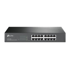 TP-Link TL-SG1016DE Managed L2 Gigabit Ethernet (10 100 1000) 1U Black
