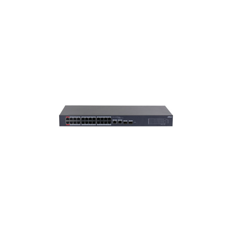 Dahua Technology DH-CS4226-24ET-375 network switch Managed L2 Gigabit Ethernet (10/100/1000) Power over Ethernet (PoE) Black