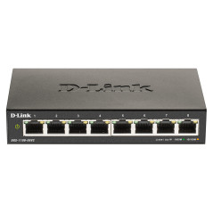 D-Link DGS-1100-08V2 Managed L2 Gigabit Ethernet (10 100 1000) Black