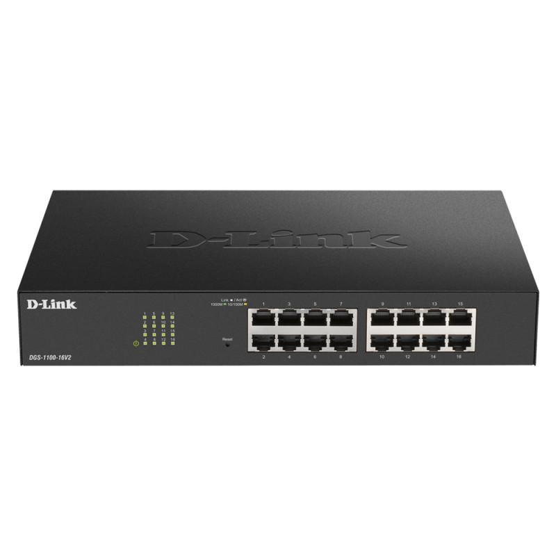 D-Link DGS-1100-24PV2 network switch Managed L2 Gigabit Ethernet (10/100/1000) Power over Ethernet (PoE) Black D-Link DGS-1100-24PV2 network switch Managed L2 Gigabit Ethernet (10/100/1000) Power over Ethernet (PoE) Black