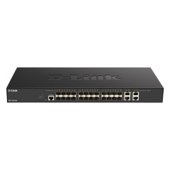 D-Link DXS-1210-28S network switch Managed L2 L3 10G Ethernet (100 1000 10000) 1U Black