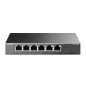 TP-Link TL-SF1006P switch di rete Non gestito Fast Ethernet (10/100) Supporto Power over Ethernet (PoE) Nero TP-Link TL-SF1006P switch di rete Non gestito Fast Ethernet (10/100) Supporto Power over Ethernet (PoE) Nero