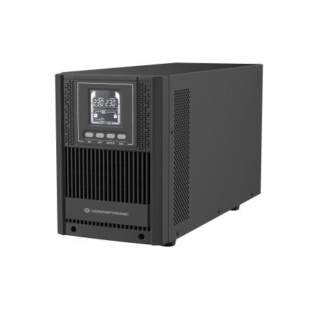 Conceptronic ZEUS52E2K uninterruptible power supply (UPS) Double-conversion (Online) 2 kVA 1800 W 6 AC outlet(s)