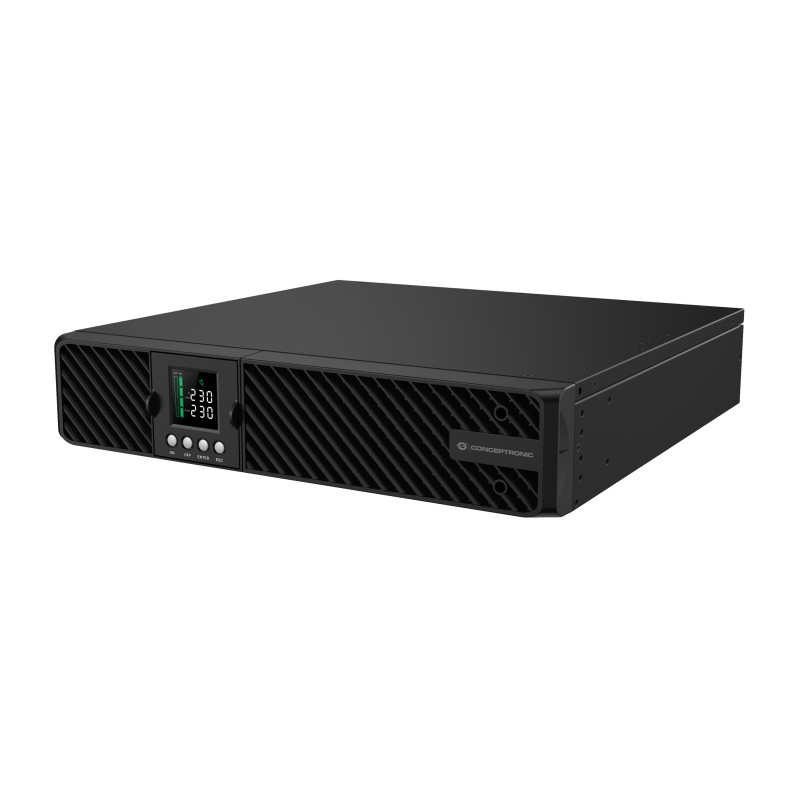 Conceptronic ZEUS51E2K uninterruptible power supply (UPS) Double-conversion (Online) 2 kVA 2000 W 8 AC outlet(s)